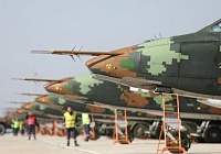 Министр обороны Болгарии протестировал отремонтированный и модернизированный в ОАО «558 АРЗ» штурмовик Су-25УБ